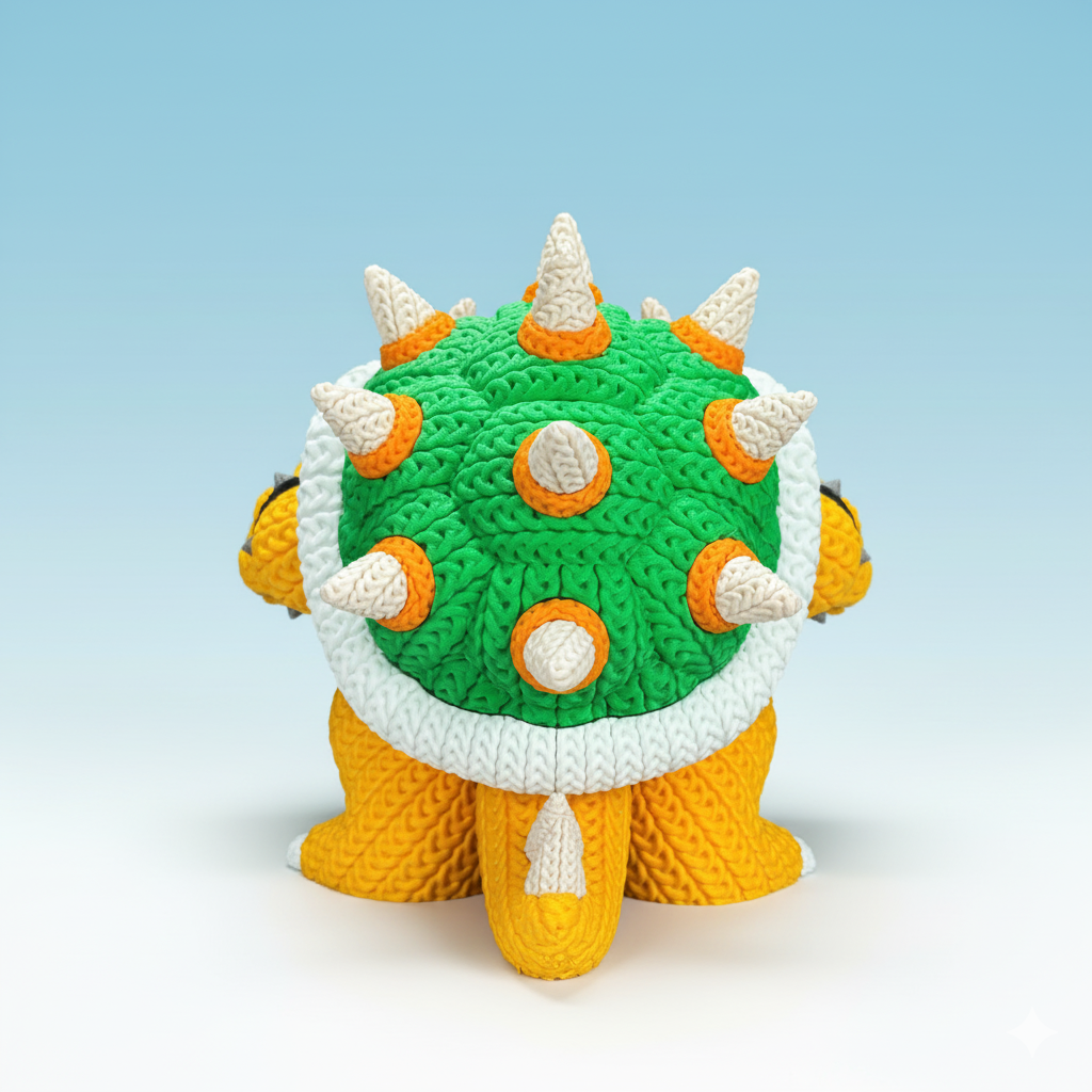 Bowser Tipo Crochet