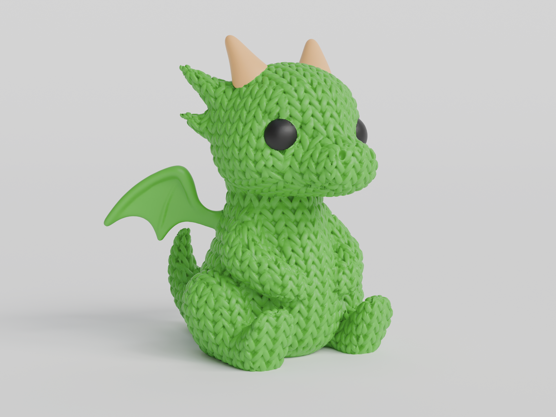 Dragon Tipo Crochet