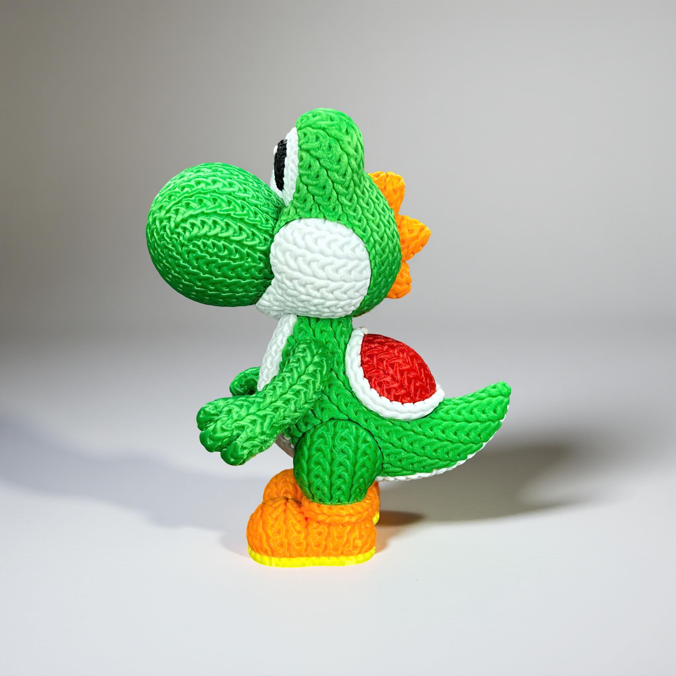 Yoshi Tipo Crochet