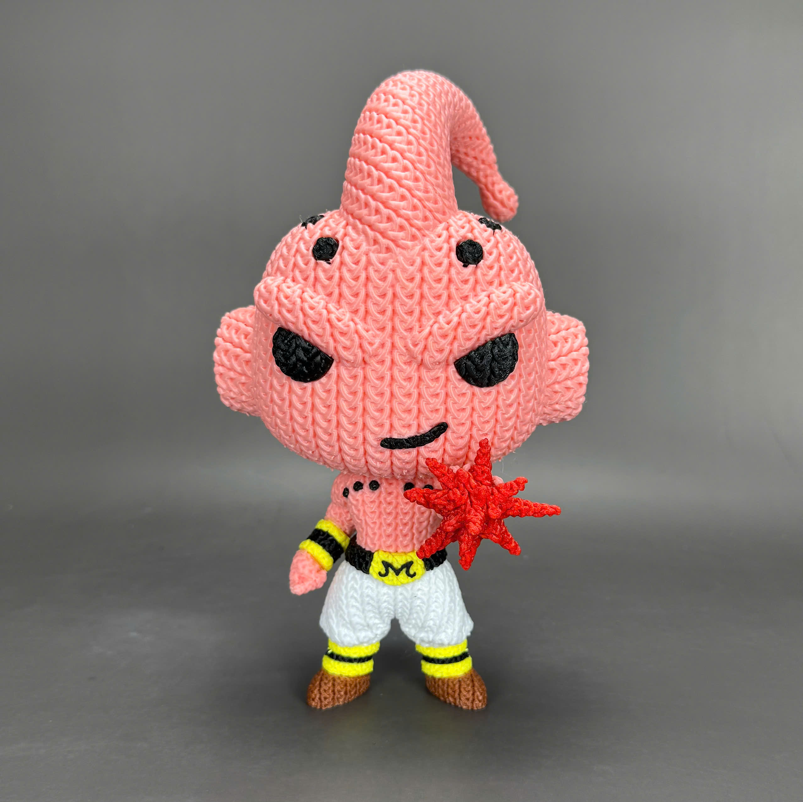 Kid Buu Tipo Crochet