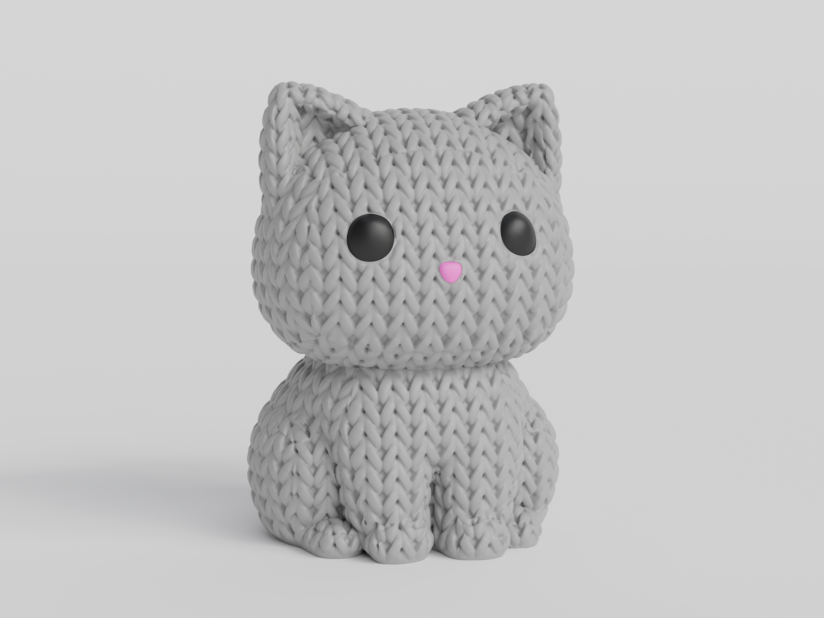 Gato Tipo Crochet