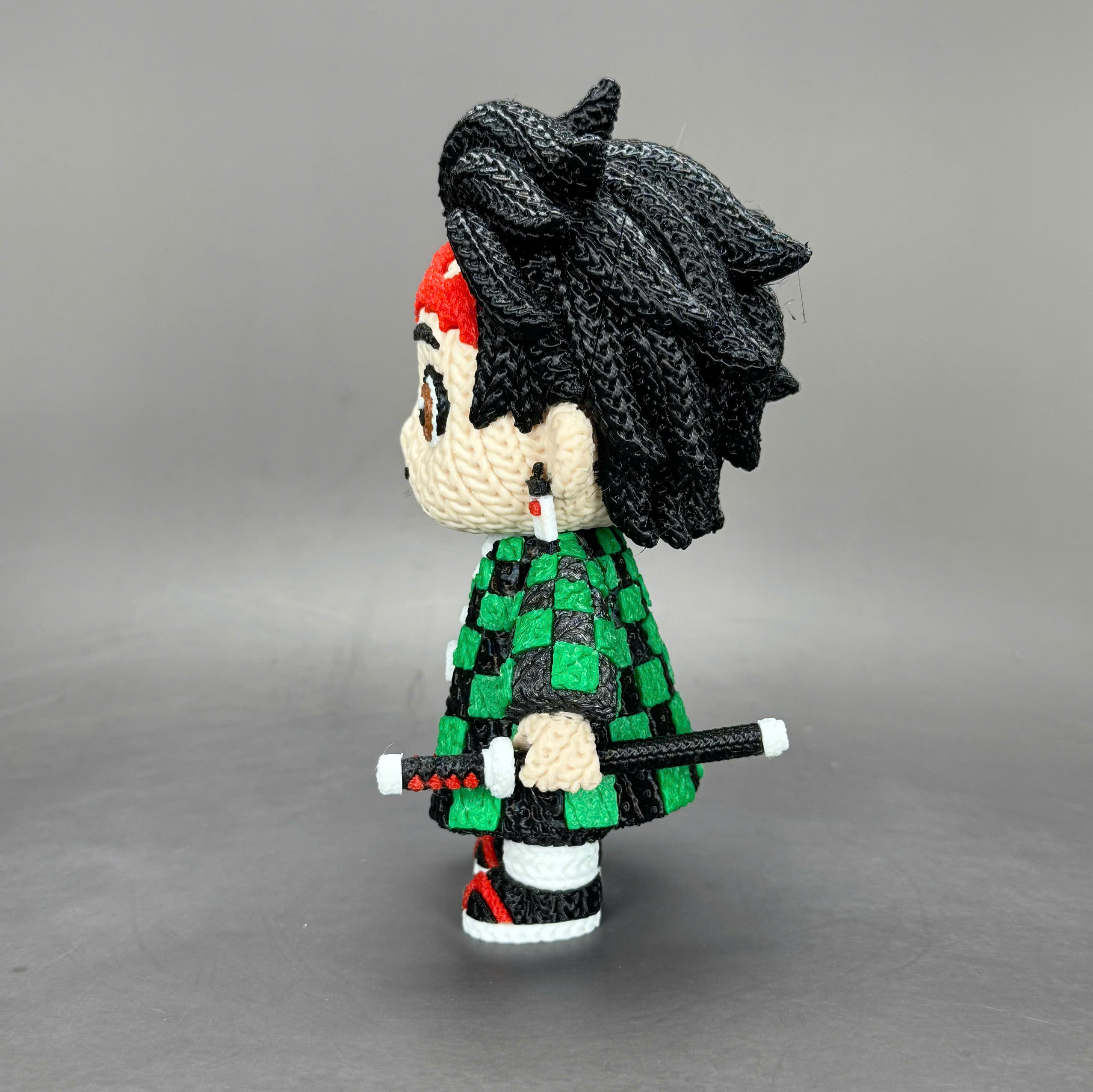Tanjiro Tipo Crochet