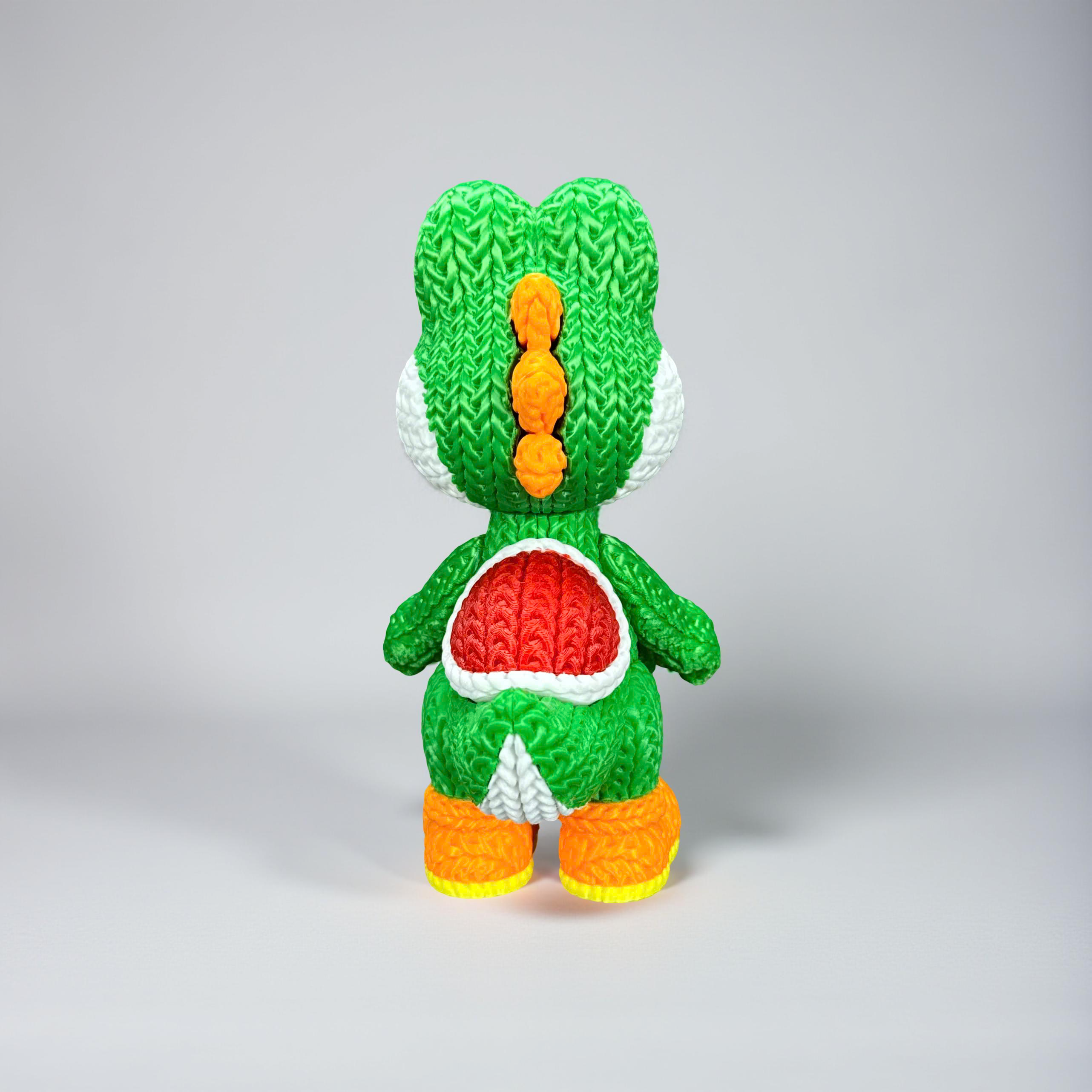 Yoshi Tipo Crochet