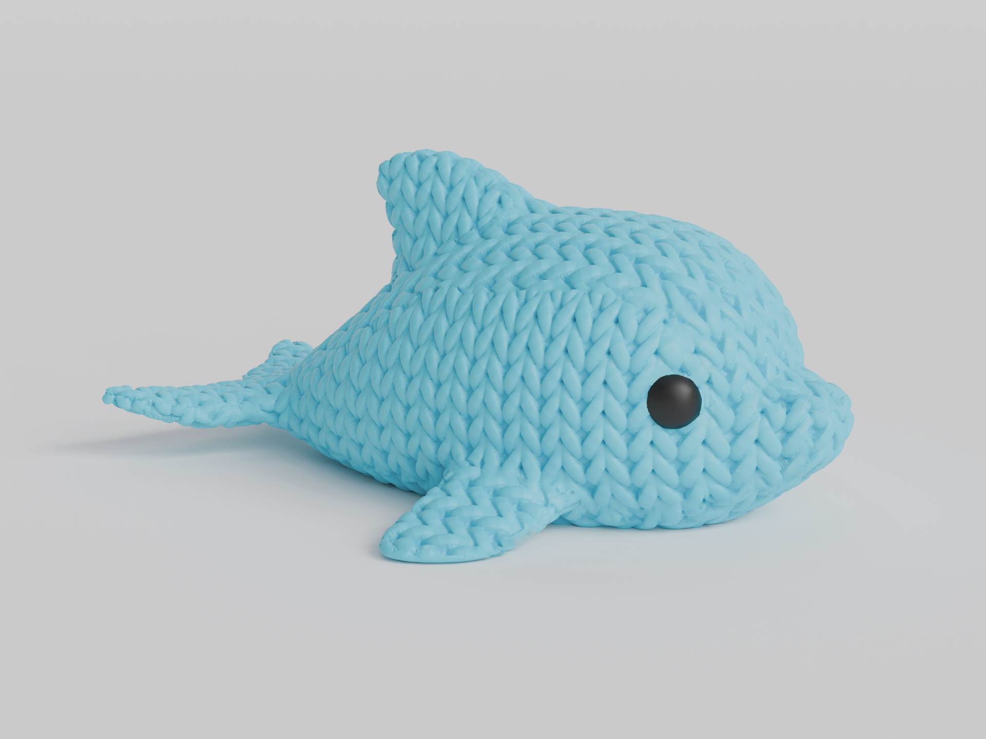 Delfín Tipo Crochet