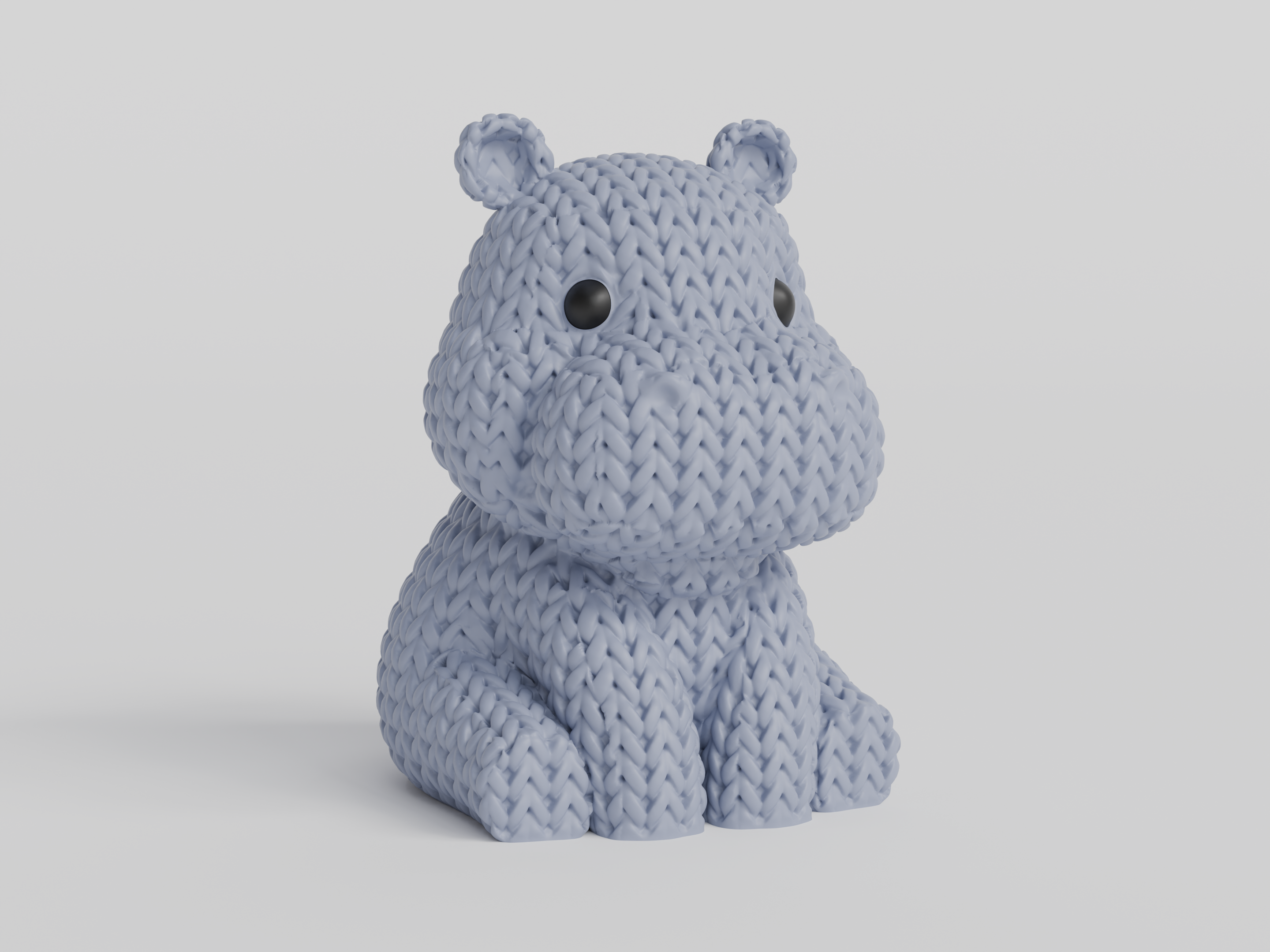 Hipopótamo Tipo Crochet