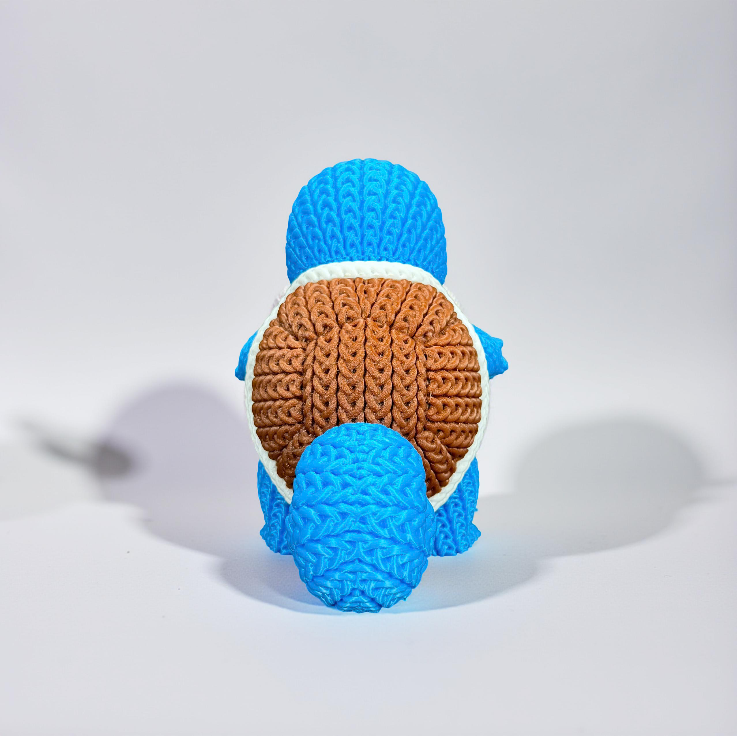 Squirtle Tipo Crochet