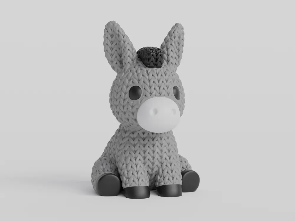Burro Tipo Crochet