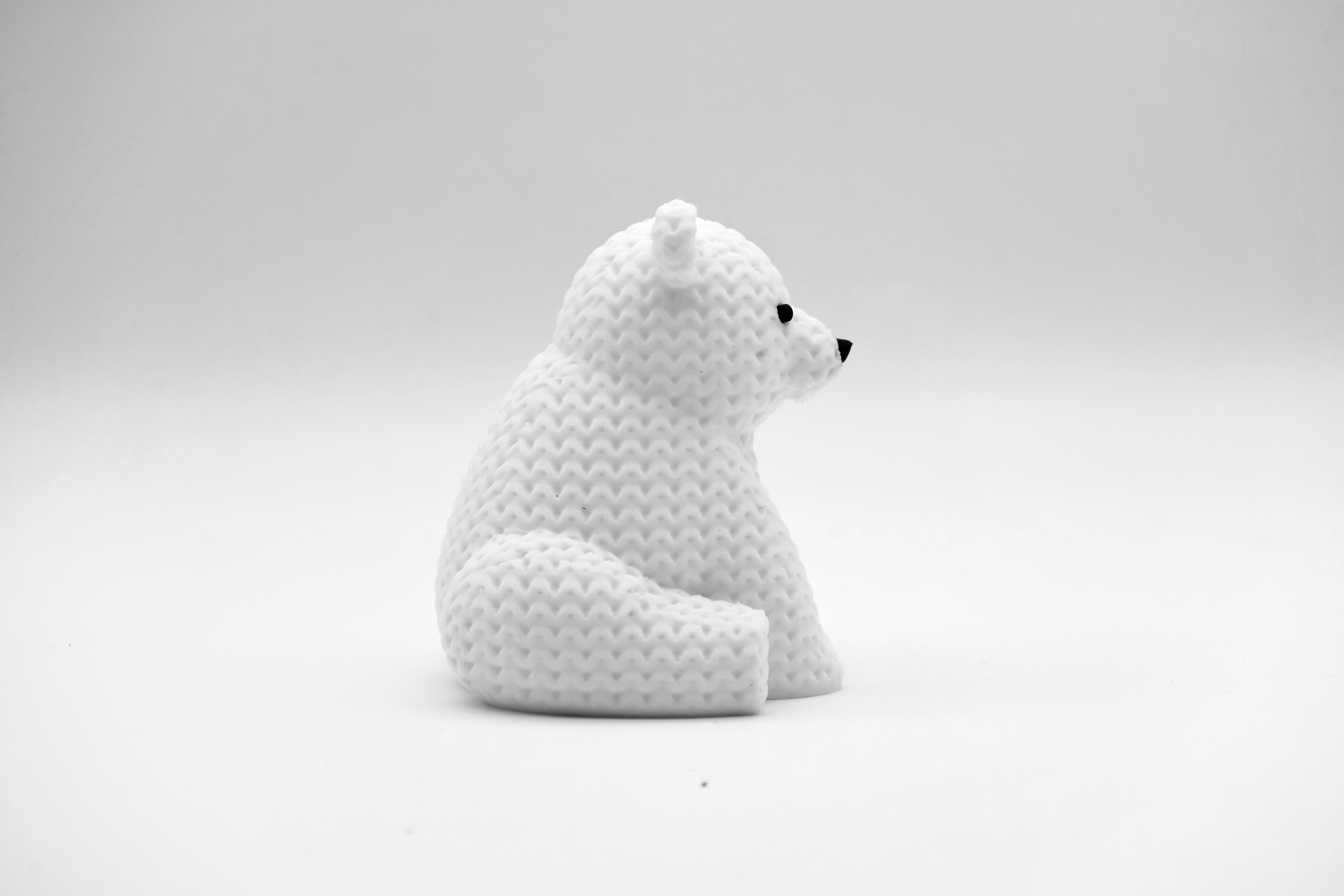 Oso polar Tipo Crochet