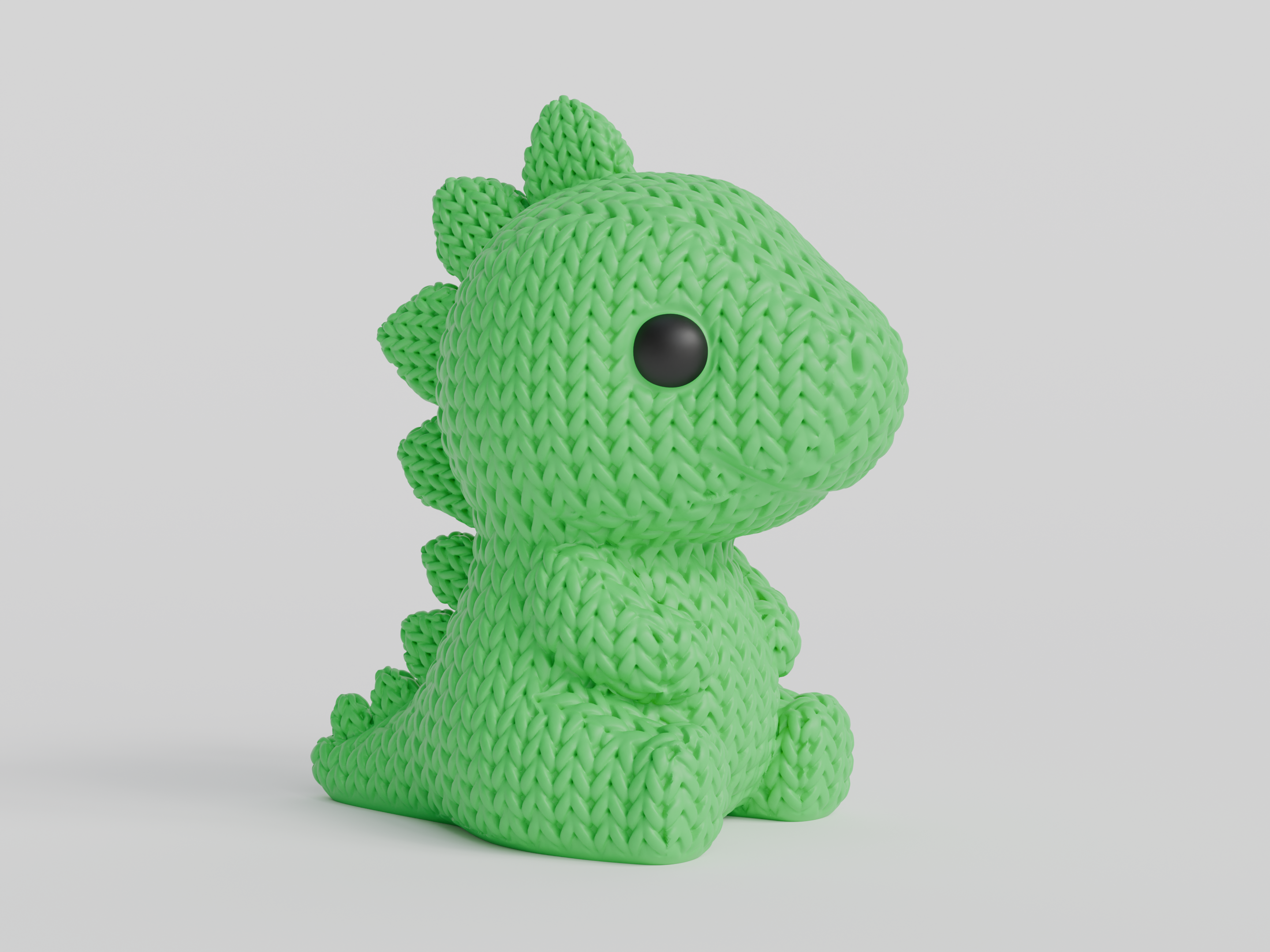 Estegosaurio Tipo Crochet