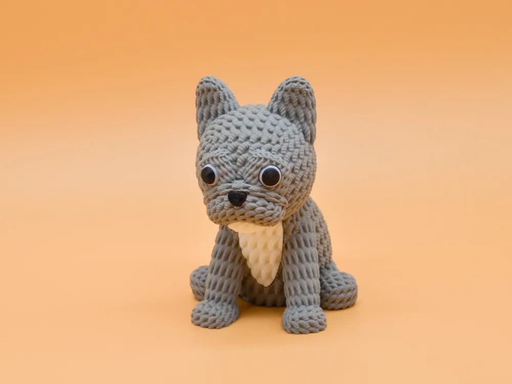 Bulldog Francés Tipo Crochet