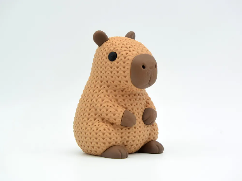 Capybara Tipo Crochet