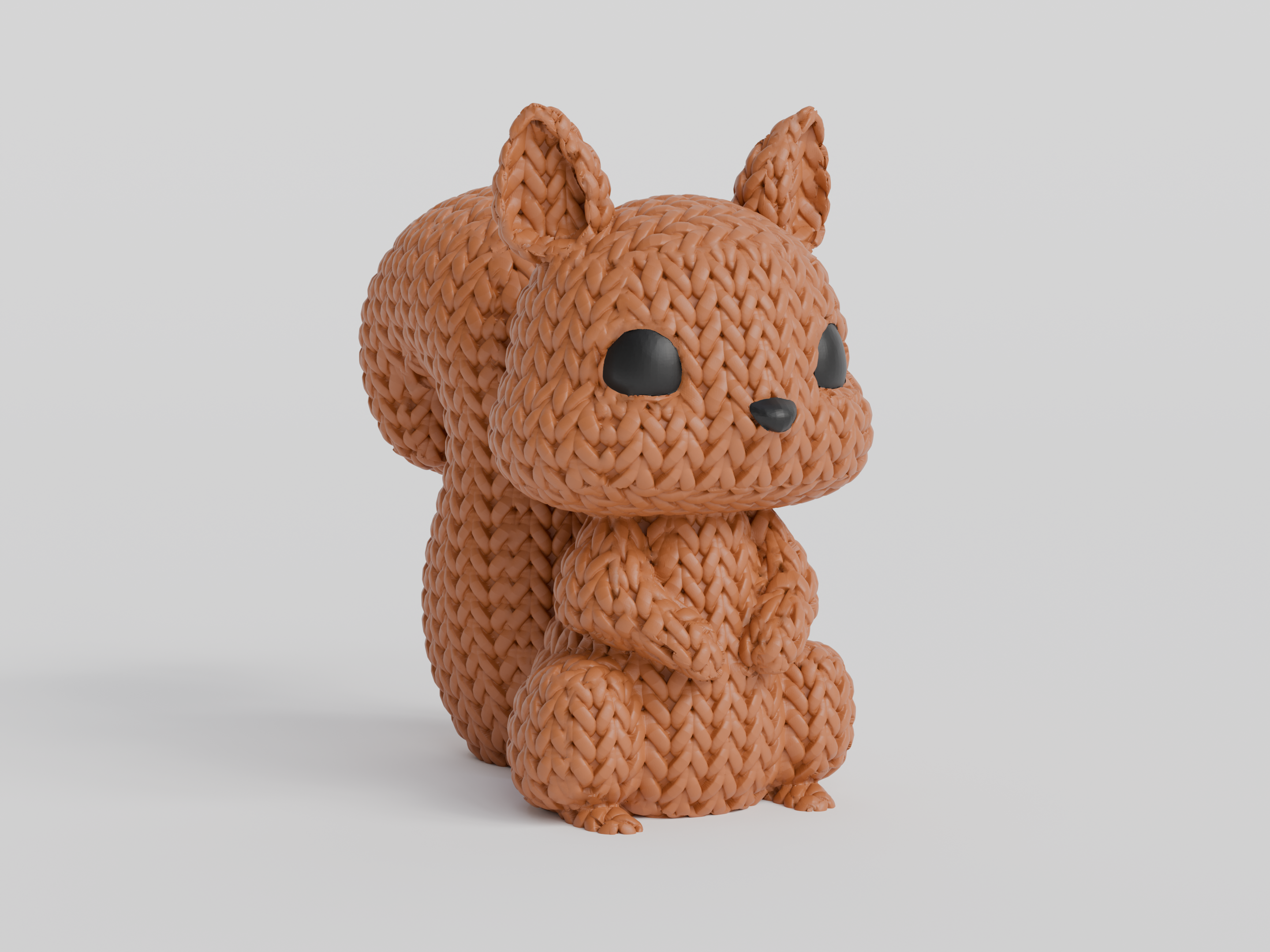 Ardilla Tipo Crochet