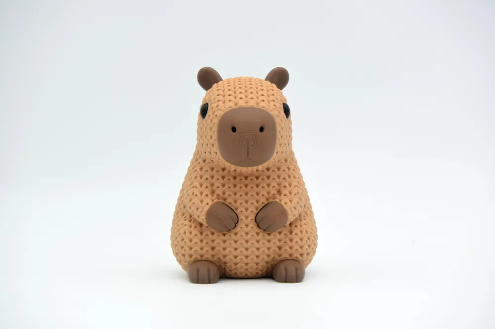 Capybara Tipo Crochet