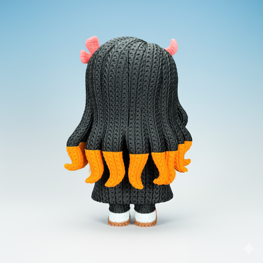 Nezuko Tipo Crochet