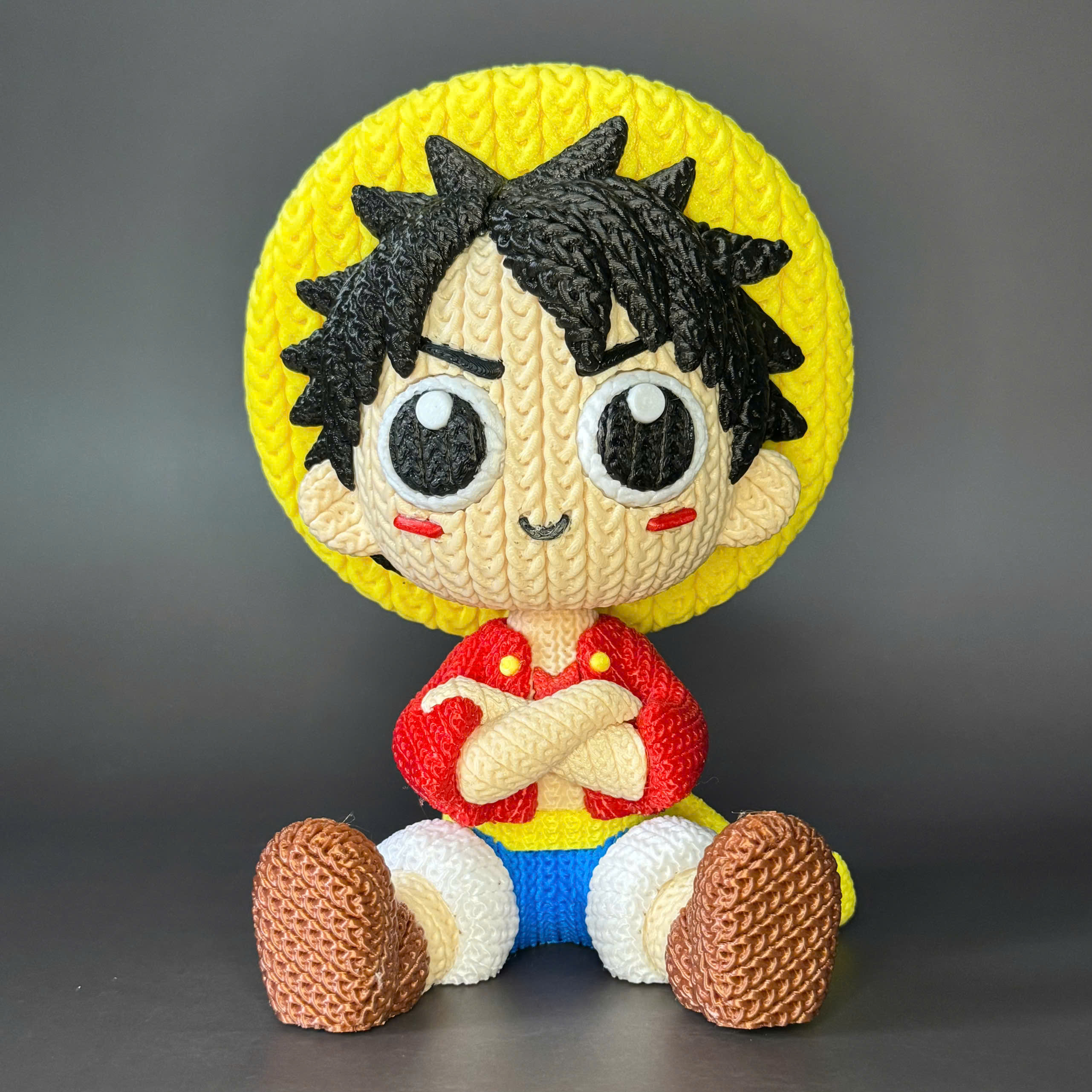 Luffy Tipo Crochet