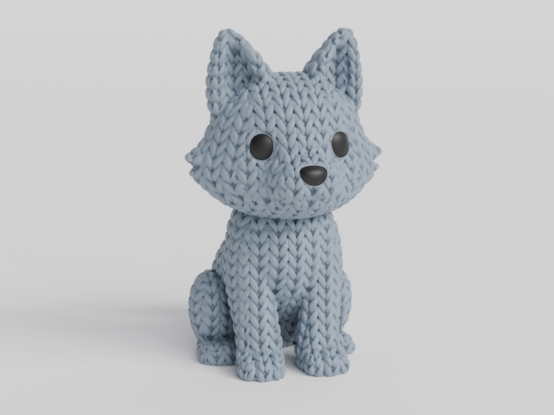 Lobo Tipo Crochet