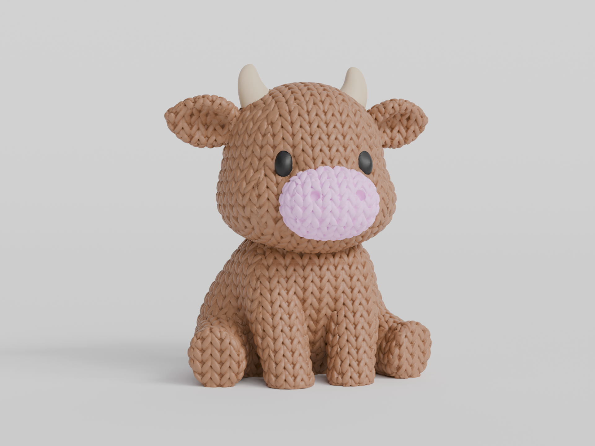 Vaca Tipo Crochet