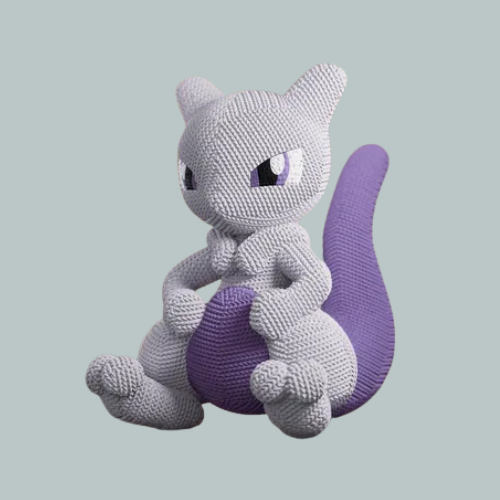 Mewtwo Tipo Crochet