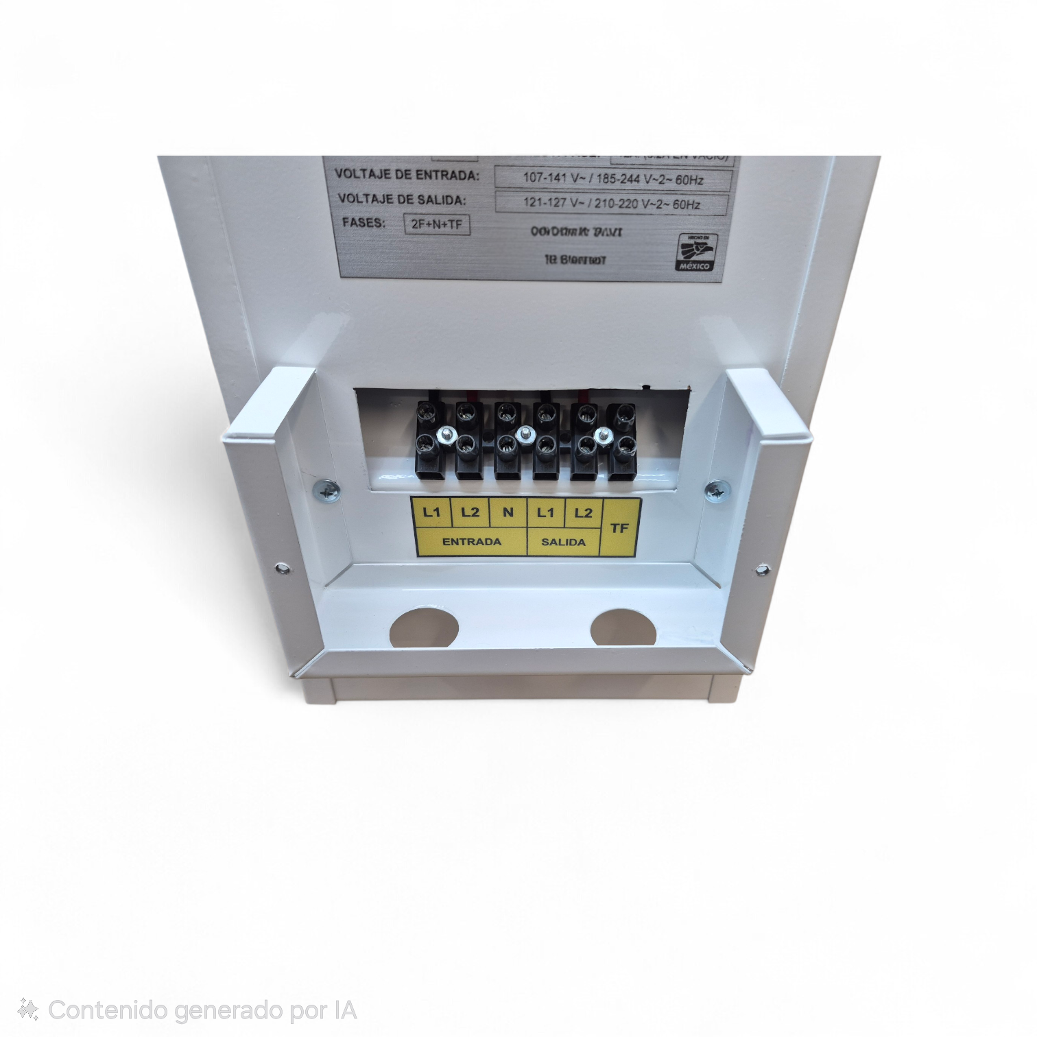 Regulador electronico de voltaje 4kVA Bifasico 127V/220V