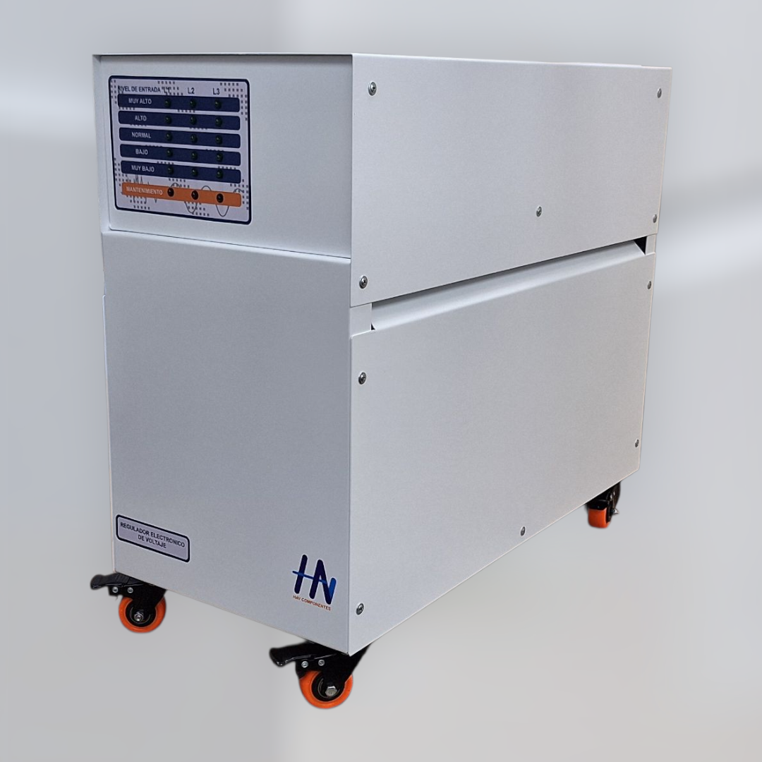 Regulador de voltaje trifasico 15kVA 127V/220V