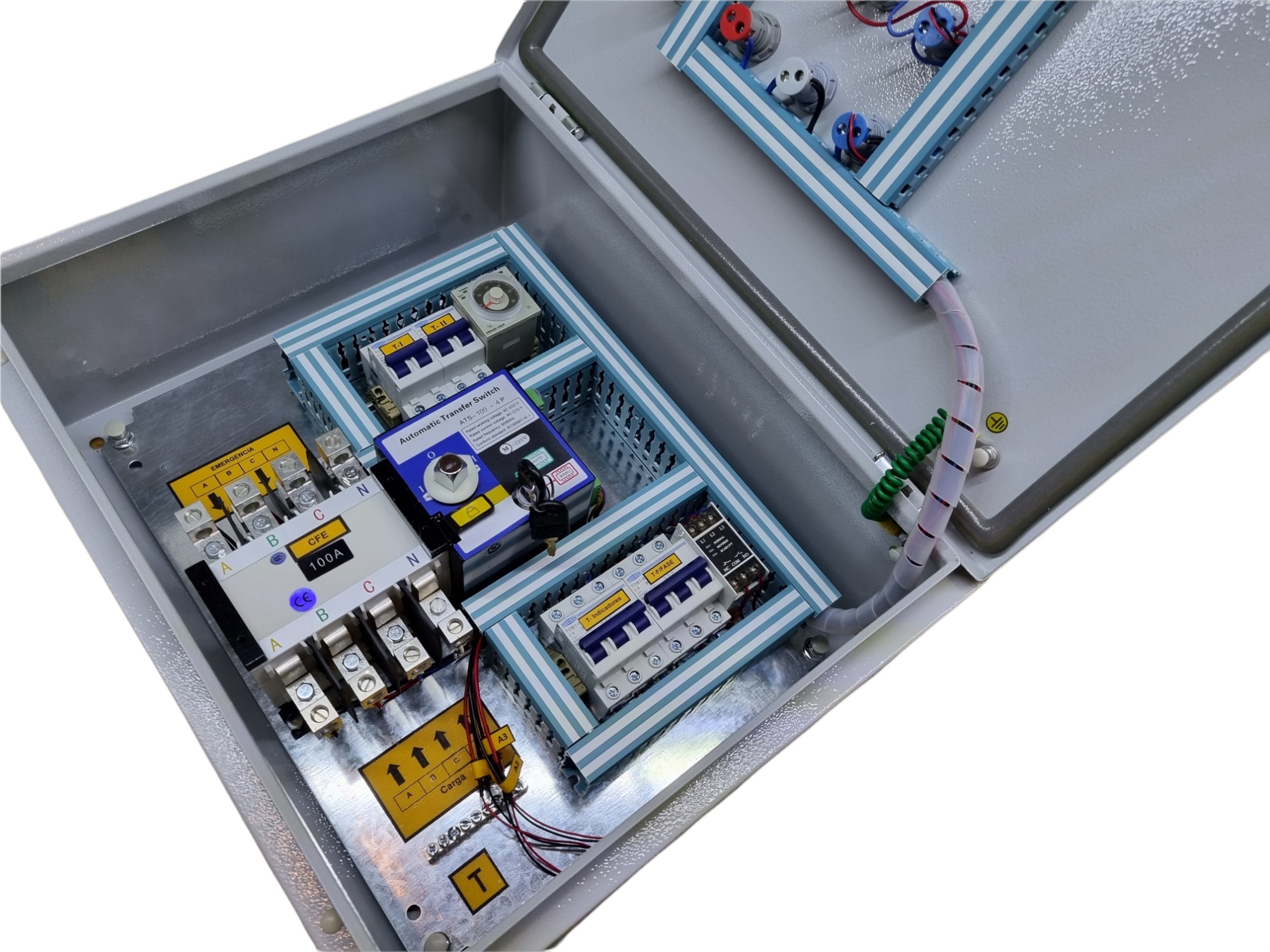 Interruptor De Transferencia Automática/manual 4p 100A 220VCA Aramada