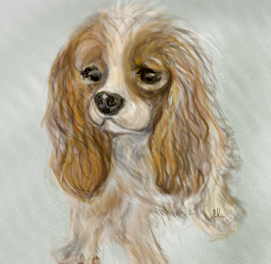 Custom Digital Pet Portrait (Realistic Style)
