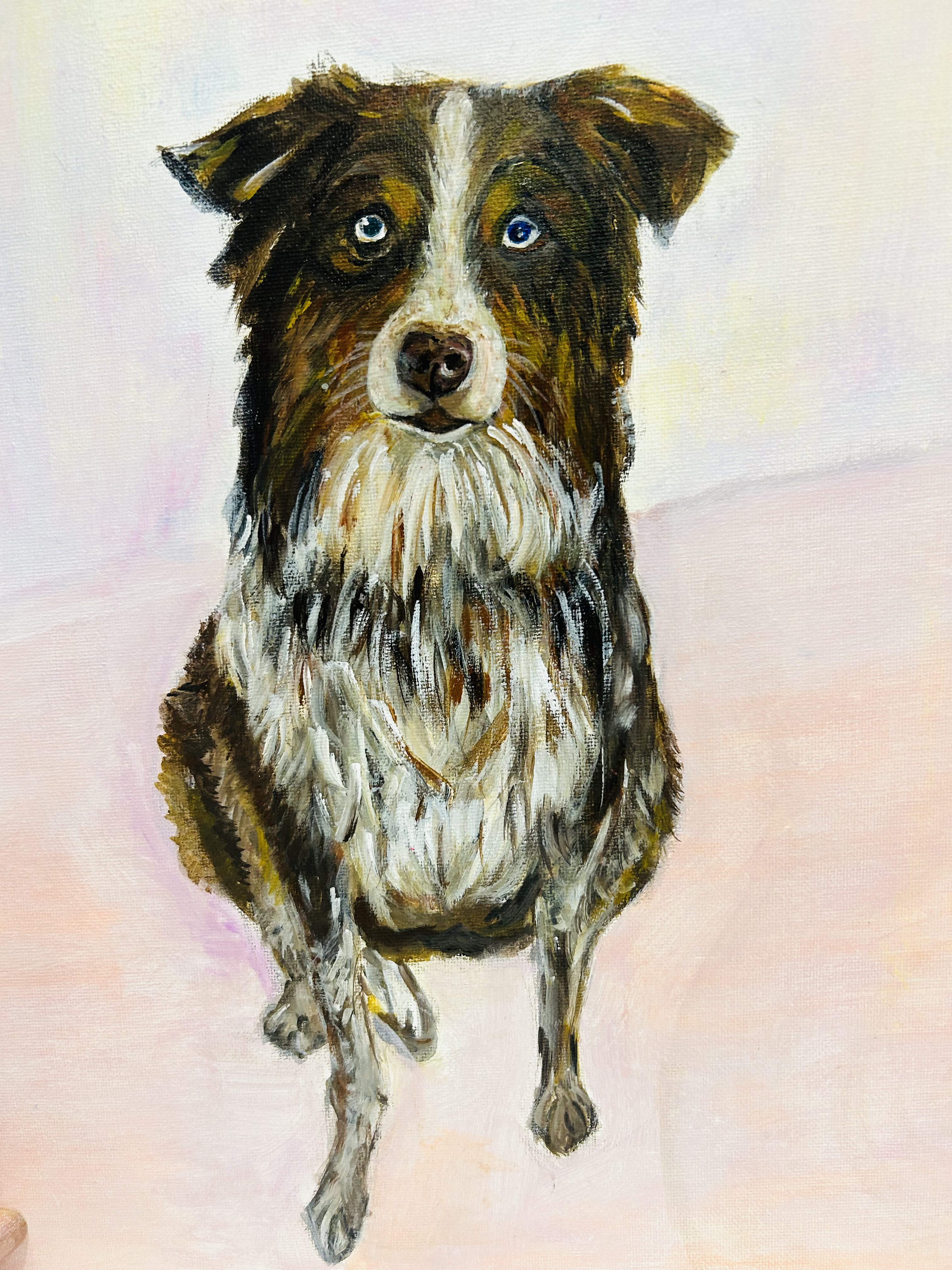 Custom Dog Portrait Painting