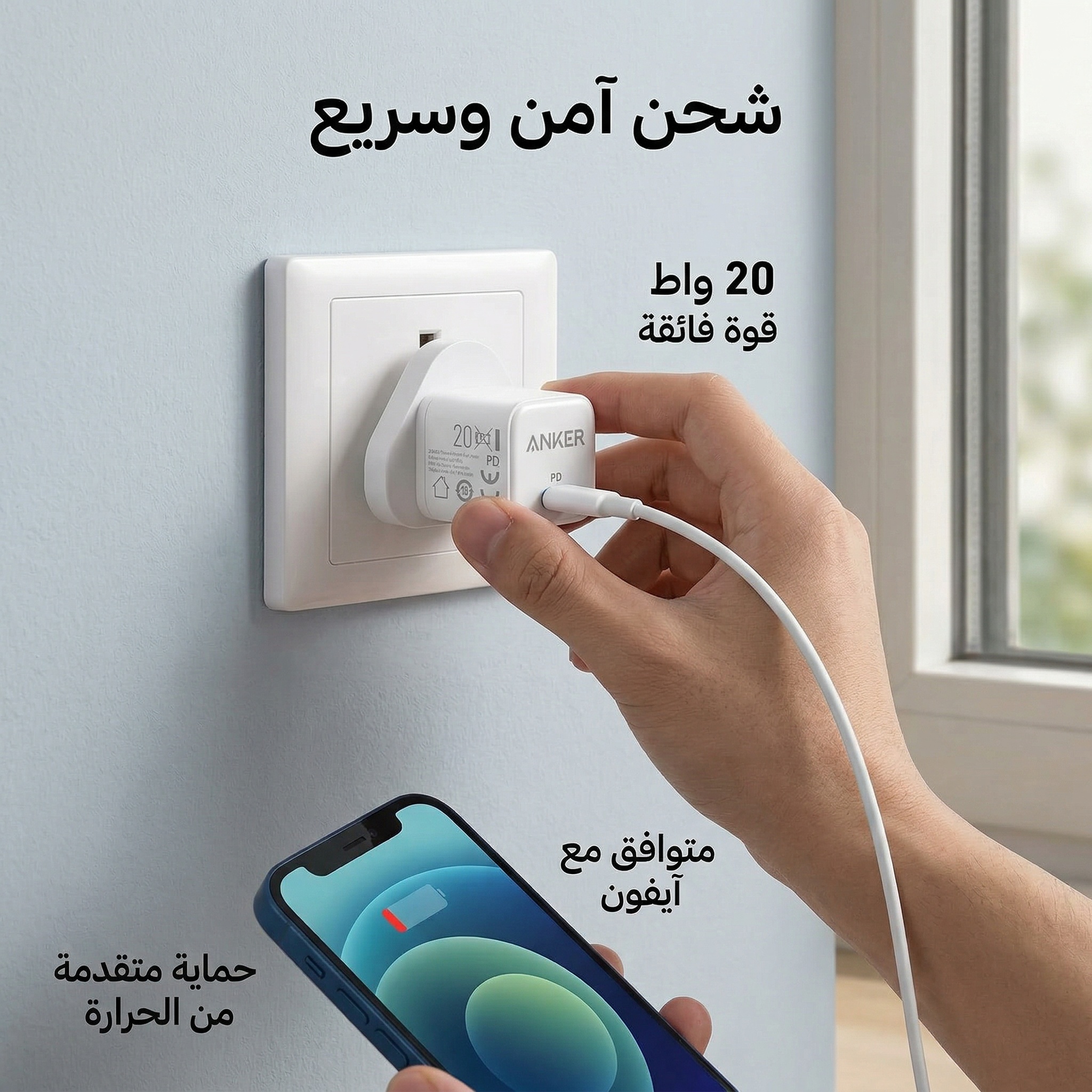 ANKER 20W CUBE ADAPTER