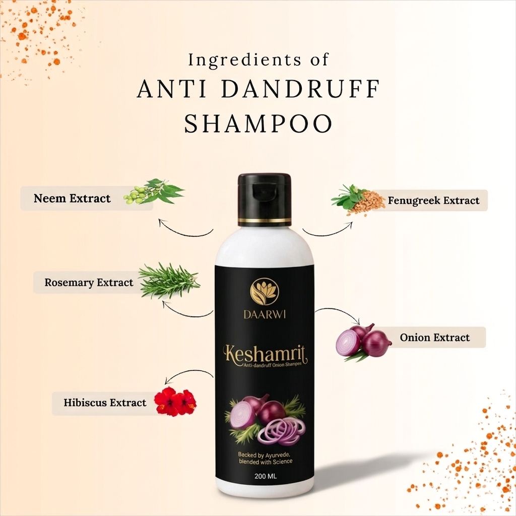 Keshamrit - Anti Dandruff Onion Shampoo