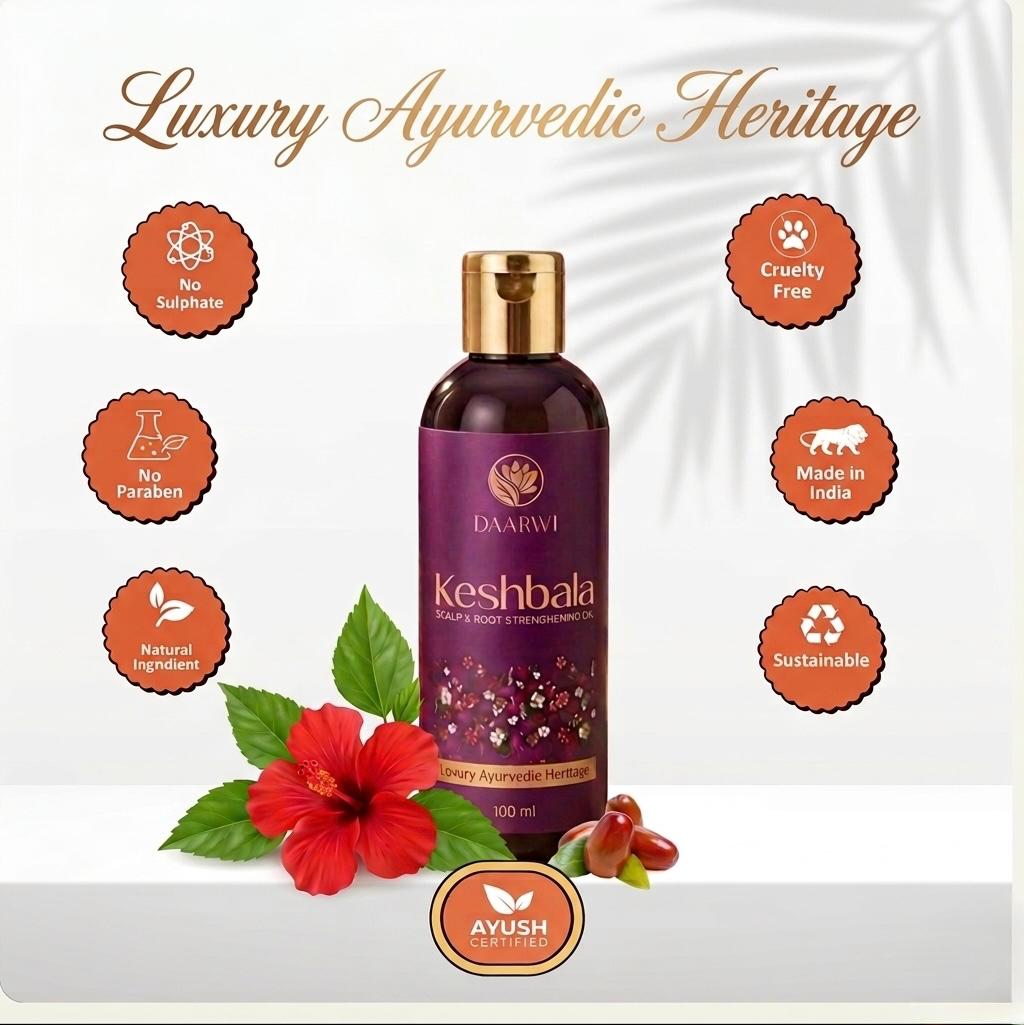 Keshbala - Scalp & Root Strengthening Oil