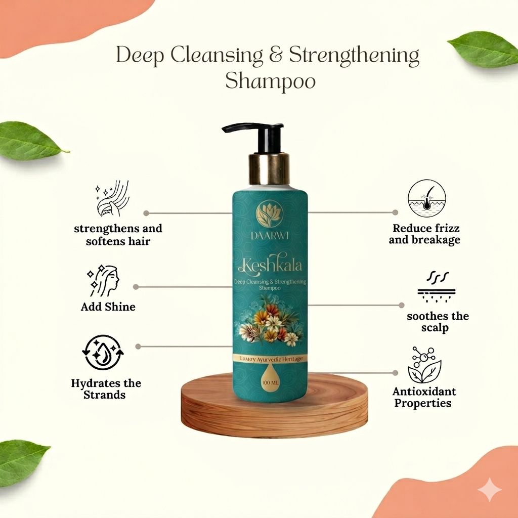 Keshkala - Deep Cleansing & Volumizing Shampoo