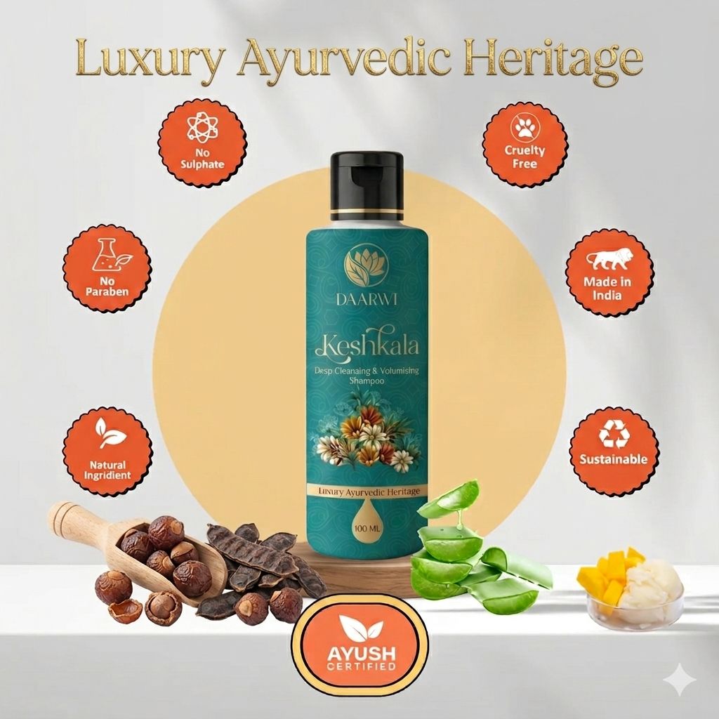 Keshkala - Deep Cleansing & Volumizing Shampoo