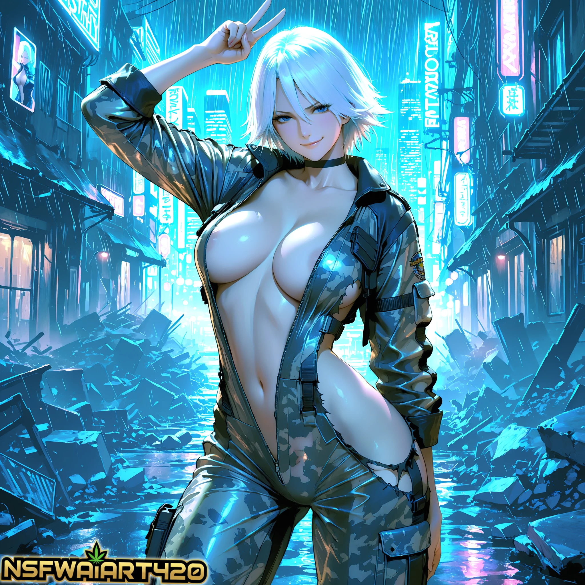 Futuristic Warrior Digital Art- Christie (DOA)
