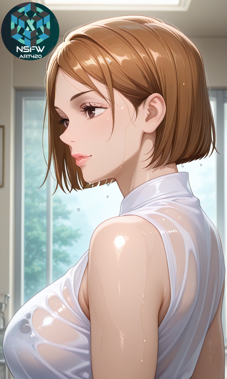 Elegant Wet Look Anime Art- Nobara Kugisaki SFW/NSFW