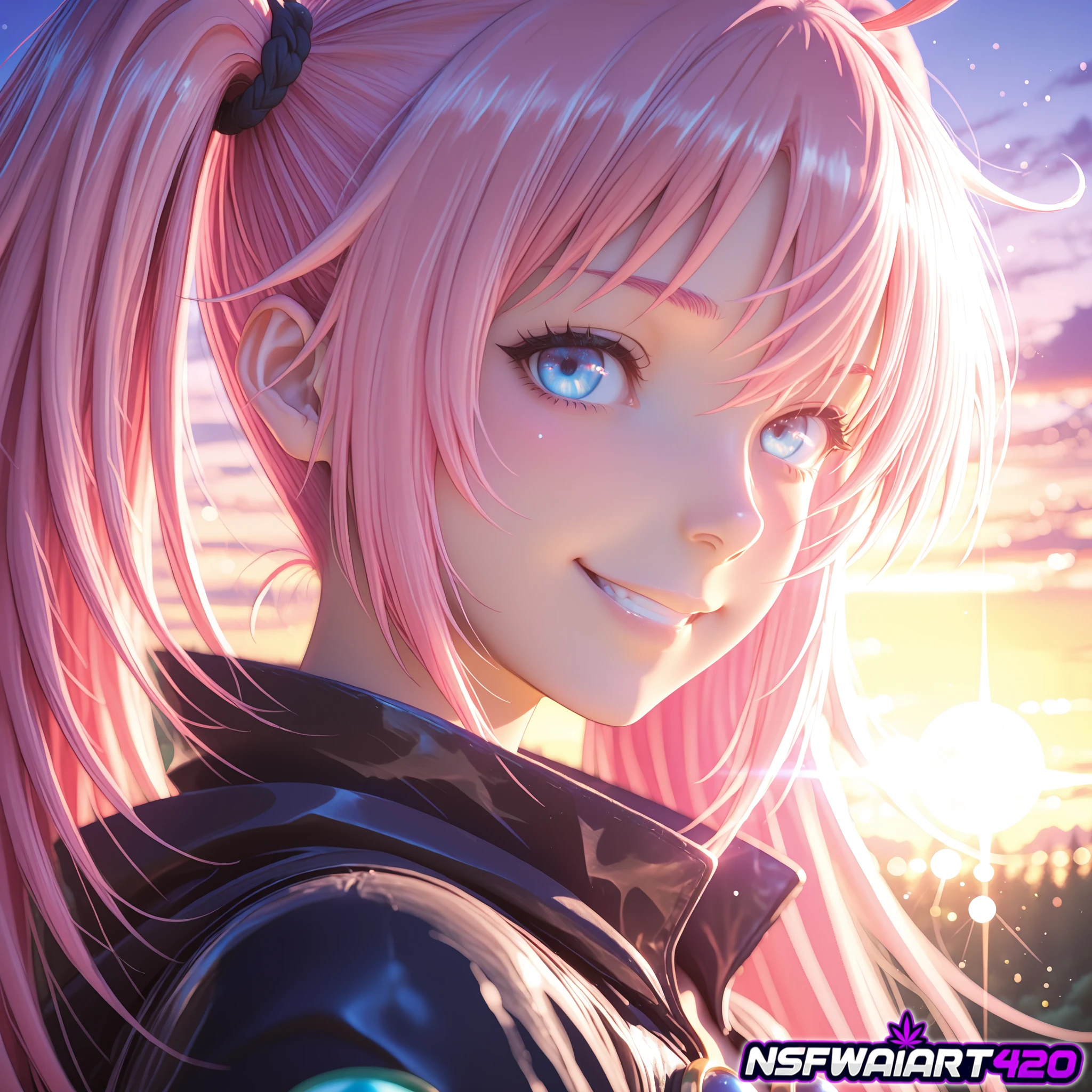 Blushing Anime Waifu- Milim Nava 