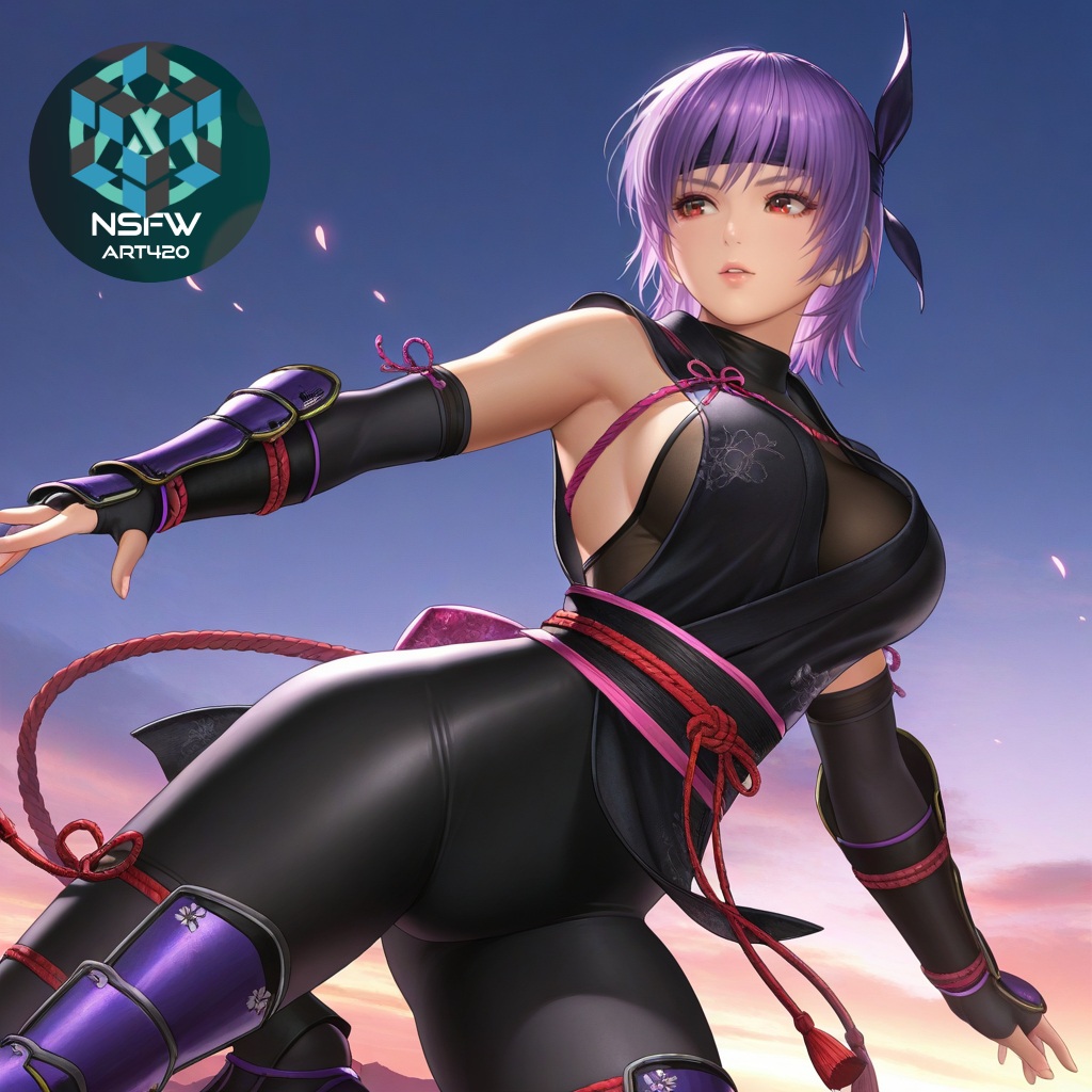 Anime Ninja Digital Art Ayane 🌸 SFW&NSFW BUNDLE