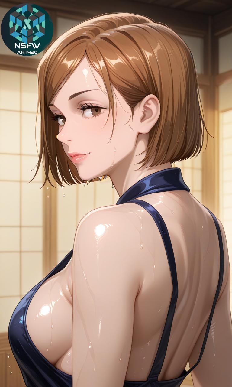 Elegant Wet Look Anime Art- Nobara Kugisaki SFW/NSFW
