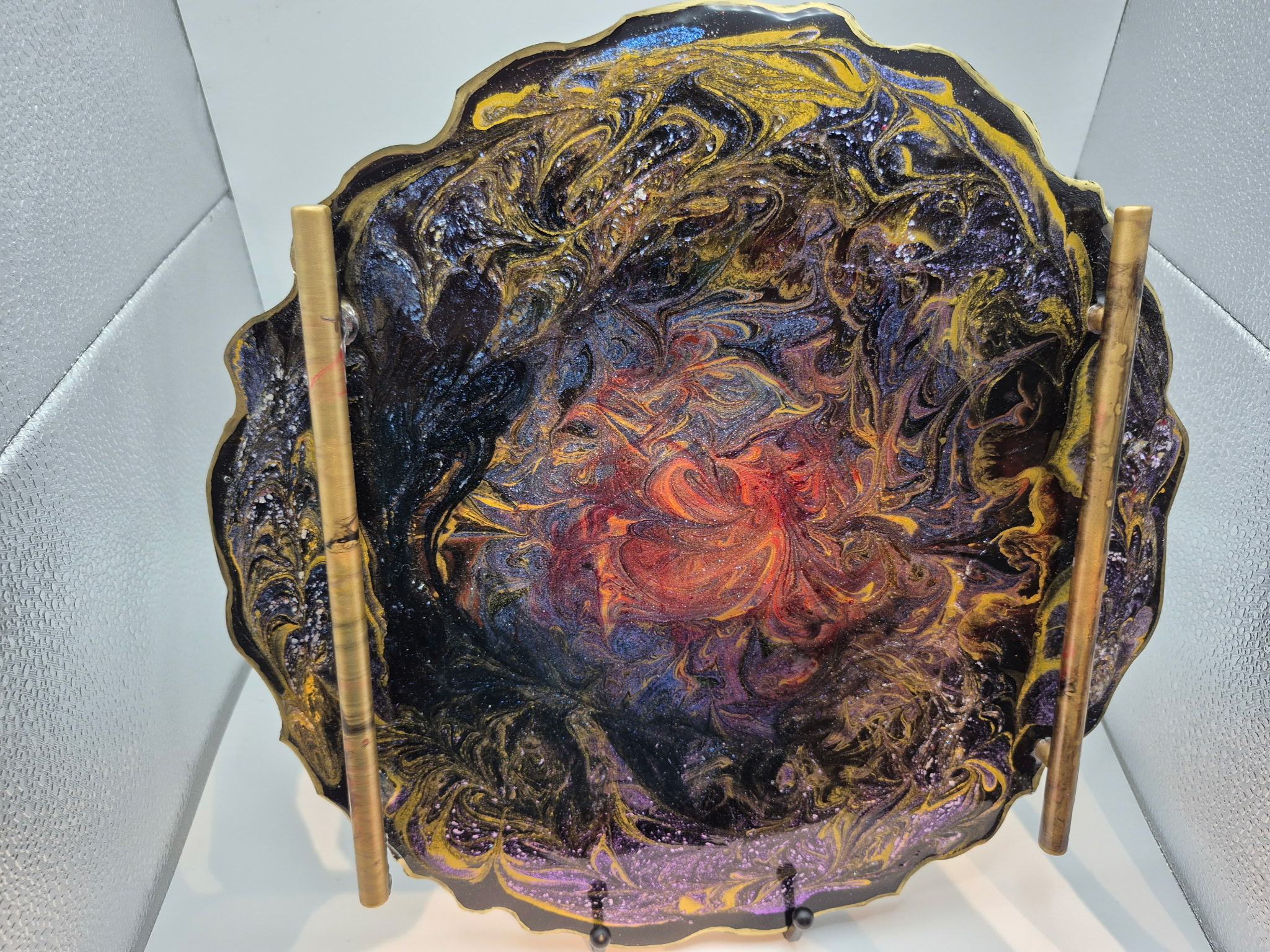 Hand-Painted Decorative Plate