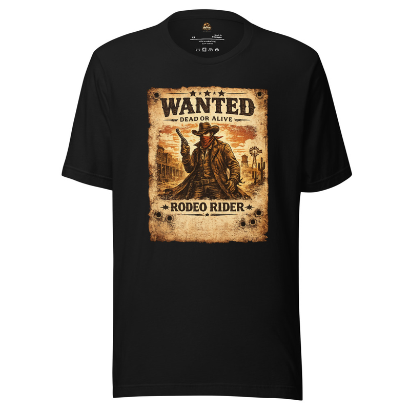 wanted t-shirt