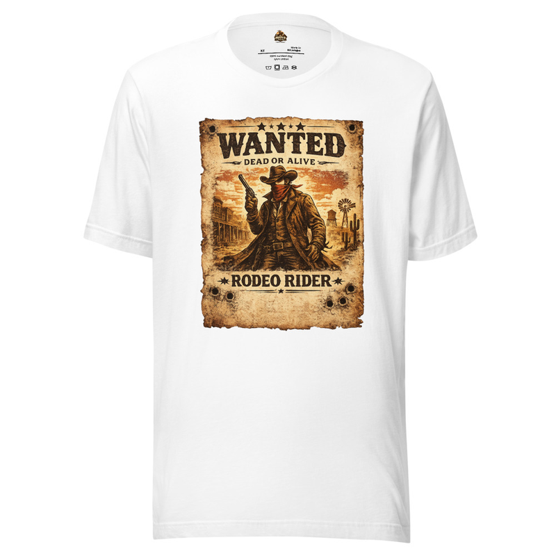 wanted t-shirt