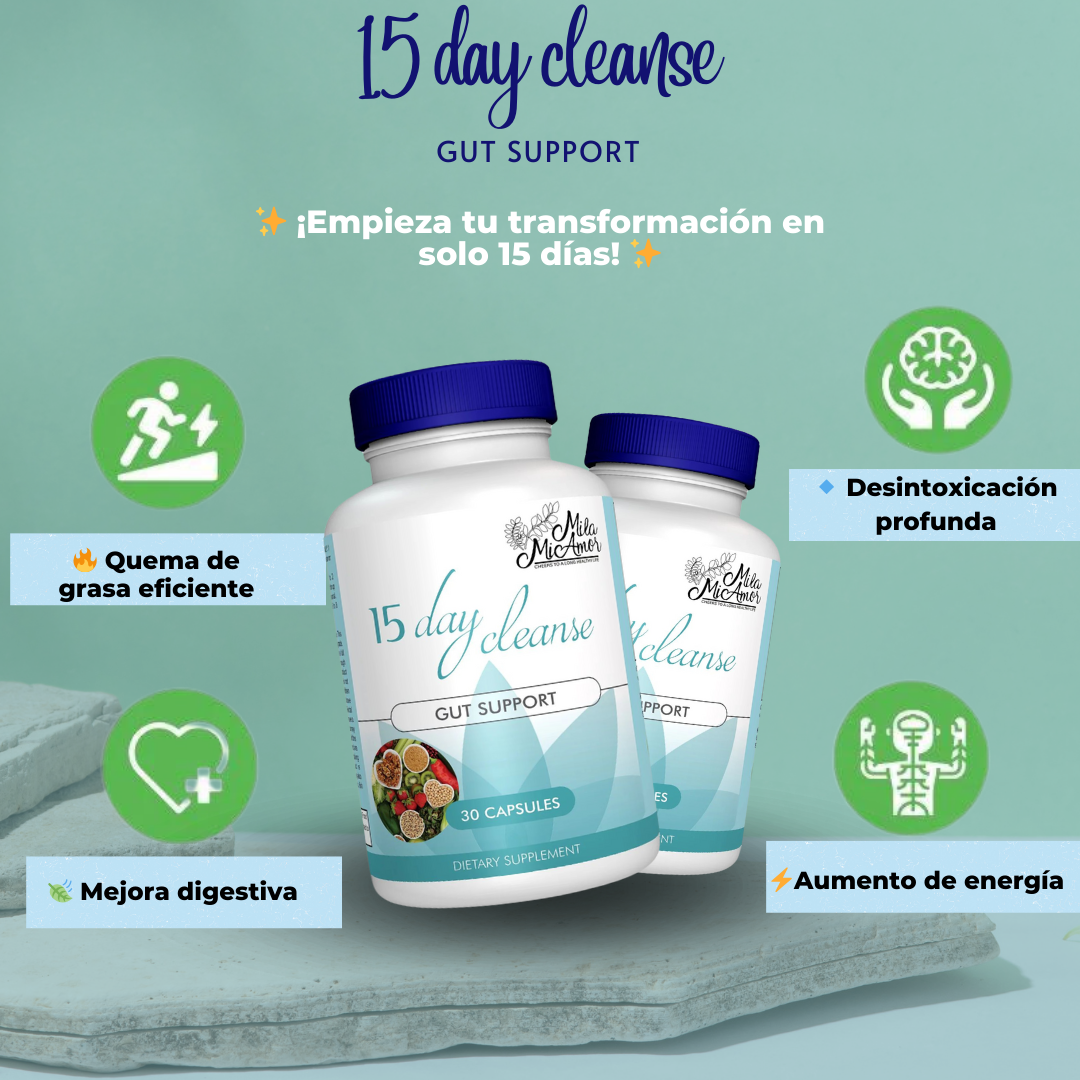 15 Day Cleanse Gut Support 2 unidades