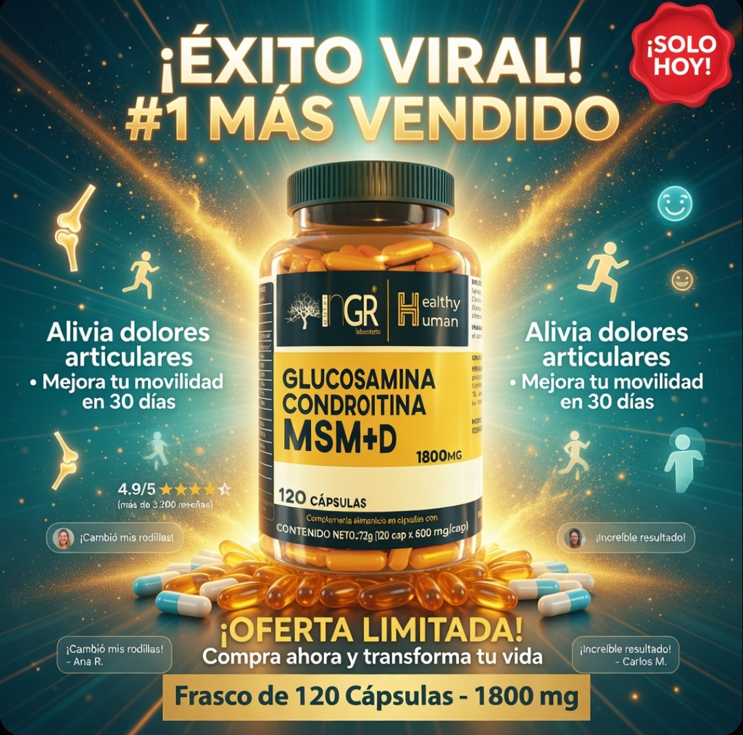 Glucosamine Chondroitin MSM + D Capsules