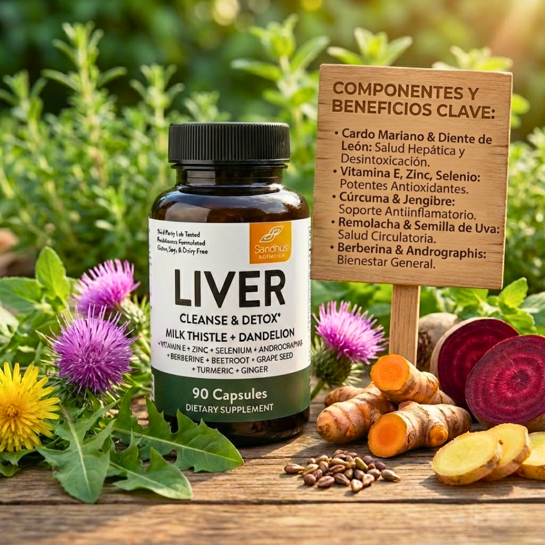 Liver Cleanse & Detox Capsules ( higado )