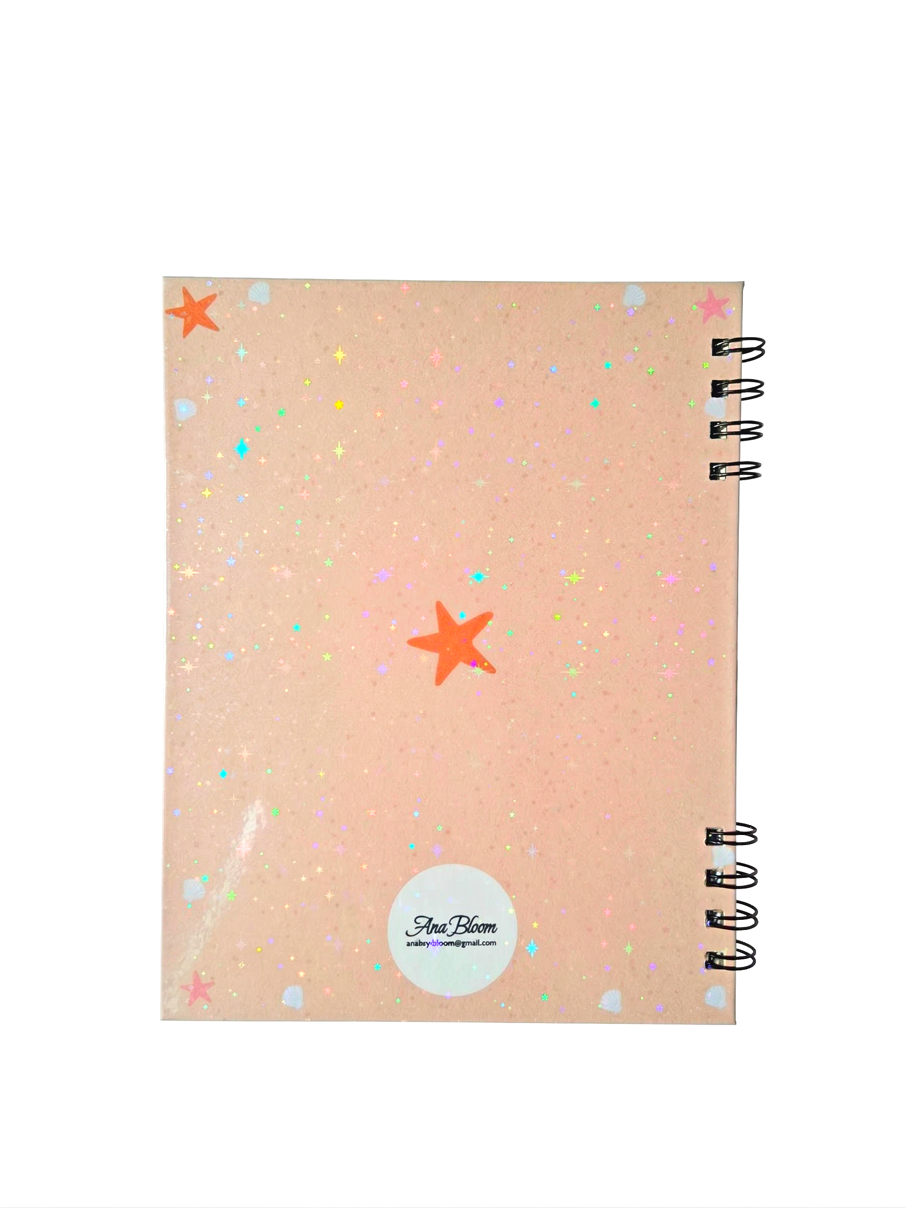 The Sovereign Beach Hardcover Spiral Notebook (7" x 9")