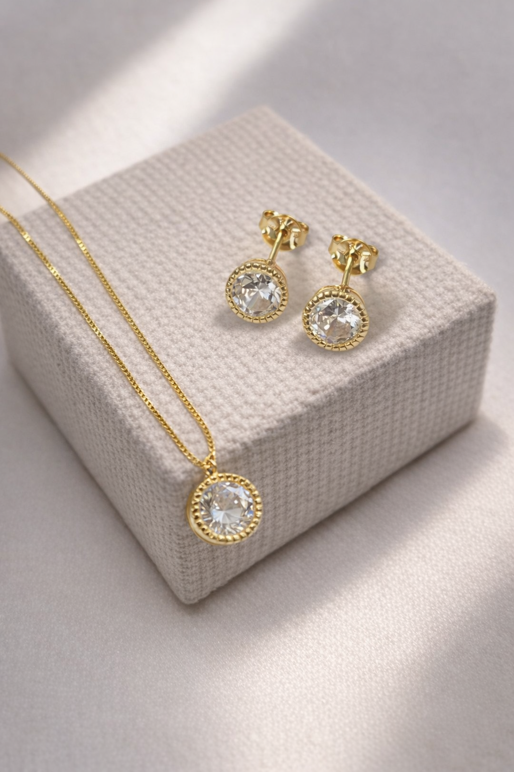 Conjunto Cristal Redondo