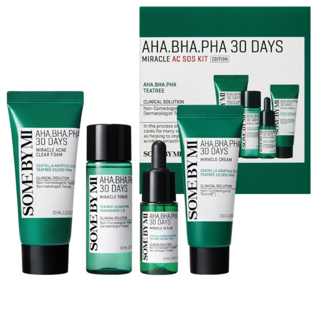 SOME BY MI - KIT MILAGROSO PARA EL ACNÉ DE 30 DÍAS AHA-BHA-PHA