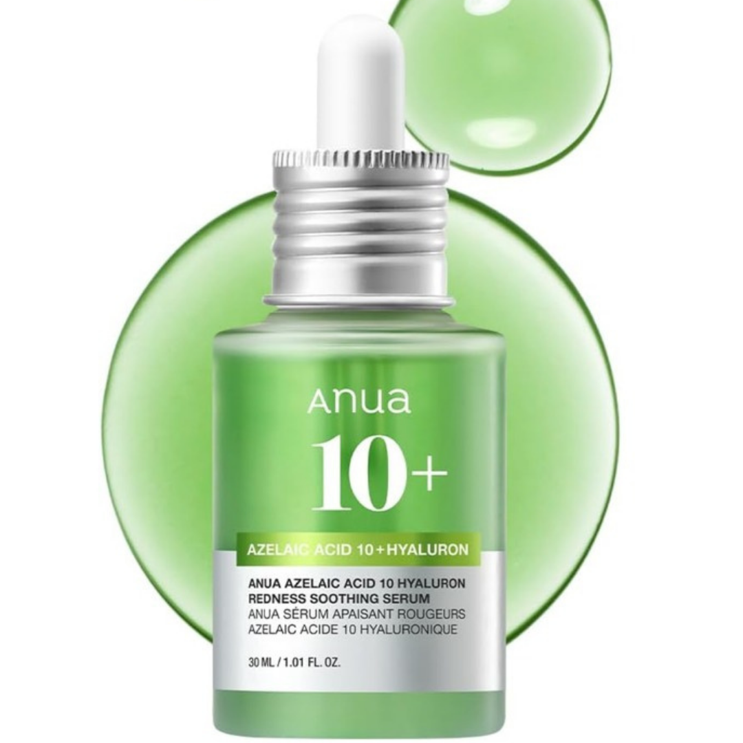 ANUA - SUERO CALMANTE PARA ROJECES CON HIALURÓN Y ÁCIDO AZELAICO 10