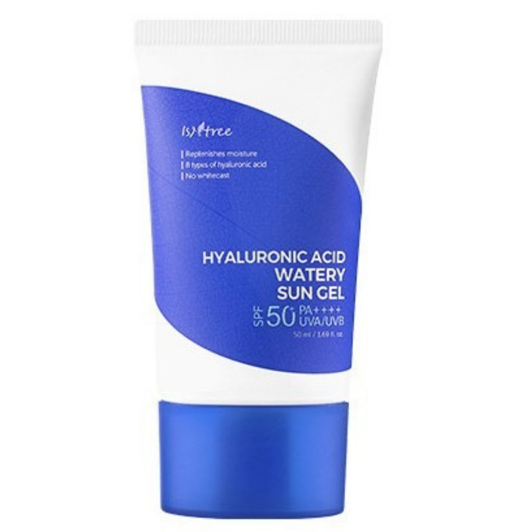 ISNTREE - HYALURONIC ACID WATERY SUN GEL SPF50+ PA++++
