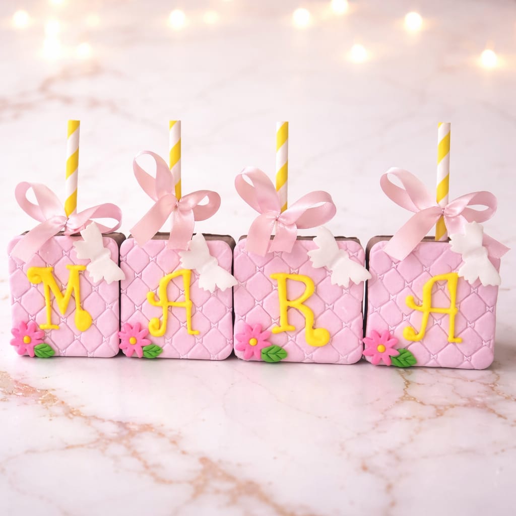 PIRULITOS DE CHOCOLATE QUADRADO 