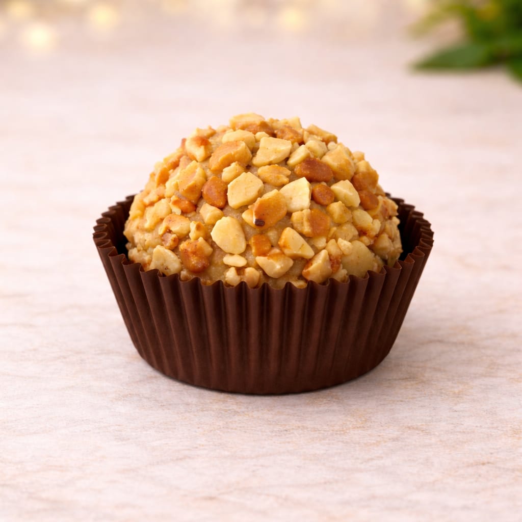 BRIGADEIRO CROCANTE DE CASTANHA